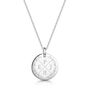 Personalised Wreath Necklace Sterling Silver, thumbnail 1 of 12