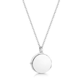 Personalised Little Drum 925 Sterling Silver Locket, 5 of 12