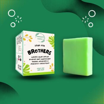 Soap For Brothers Funny Novelty Gift, 3 of 6