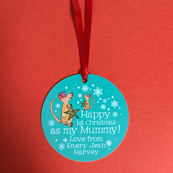 Personalised First Christmas As A Mummy, 6 of 7