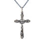 Wdts 925 Silver Ornate Crucifix Necklace, thumbnail 1 of 4