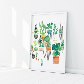 Potted Jungles Art Print, 2 of 5
