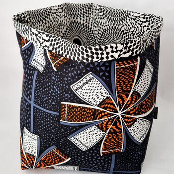 African Print Basket Pots | Deji Print, 2 of 4