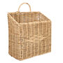 Rectangular Woven Wall Basket, thumbnail 2 of 6