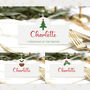 Personalised Colourful Christmas Place Cards, thumbnail 1 of 12