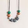 Blue Lagoon Teething Necklace | New Mum Gift, thumbnail 4 of 4