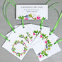 Gift Tags With Spring Flower Wreath, thumbnail 3 of 3