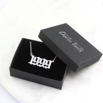 2002 21st Birth Date / Special Date Necklace, 5 of 6