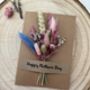 Mother’s Day Card Dried Flowers, thumbnail 6 of 8