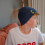 Personalised Embroidered Initial 'College' Beanie Hat, thumbnail 5 of 6