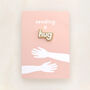 Sending A Hug Enamel Pin Badge, thumbnail 3 of 6