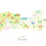 Personalised Berkshire Map: Add Favourite Places, thumbnail 3 of 4
