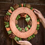 Kingsbridge Floral Halloween Wreath, thumbnail 5 of 6