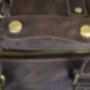 Vintage Leather Weekend Bag, thumbnail 8 of 12