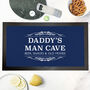 Personalised Man Cave Bar Mat, thumbnail 1 of 12