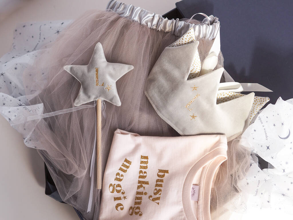 The Ultimate Girls Personalised Dress Up Gift Set By Magic + Monroe