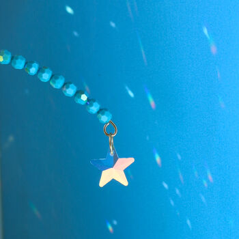 Turquoise Crystal Star Plant Hanger, 5 of 7