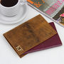 Personalised Leather Passport Holder, thumbnail 2 of 12