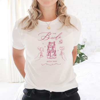 Cute Bridal Party T Shirts Hen Weekend Outfit, 2 of 10