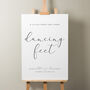 Elegant Wedding Cake Menu Sign 'Samantha', thumbnail 4 of 9