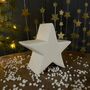 Small White Light Up Star Decoration, thumbnail 4 of 5