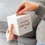 Personalised Date Night Fund White Money Box Gift For Couple, thumbnail 4 of 5