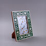 G Decor Folia Handcrafted Horn Bone Inlay Photo Frame Forest Green, thumbnail 3 of 3