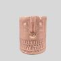 'Hettie' Handmade Ceramic Planter Plant Pot Face Pot, thumbnail 5 of 12