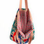 Embroidered Suzani Bag In Pale Pink, thumbnail 4 of 12