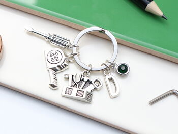 Diy | Builder Personalised Keyring Gift For Diy Fan, 2 of 9