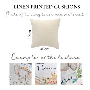 Best Nanny Personalised Floral Cushion, Any Relation, 3 of 3