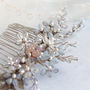 Crystal And Pearl Bridal Comb, thumbnail 3 of 3