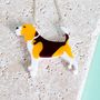 Beagle Perspex Necklace, thumbnail 2 of 2
