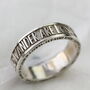 Personalised Silver Promise Ring, thumbnail 1 of 9