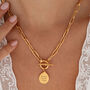 T Bar Pendant Necklace, thumbnail 1 of 9