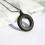 Men's Modern Round Necklace, thumbnail 4 of 6