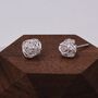 Yarn Ball Tumbleweed Wire Ball Stud Earrings, thumbnail 1 of 10
