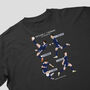 Scotland Vs Denmark World Cup Qualifier Oversized T Shirt, thumbnail 5 of 10