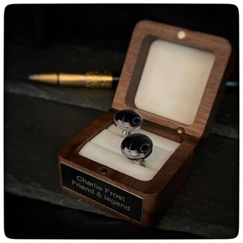 Personalised Lawn Bowls Cufflinks, 2 of 10