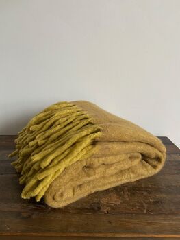 Super Soft Throw / Blanket With Fringe, 4 of 6
