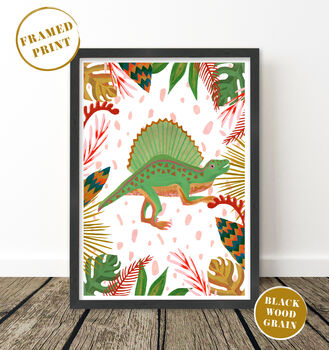 Green Dinosaur Print, 8 of 9