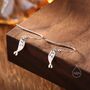 Sterling Silver Cute Baby Seal Drop Dangling Earrings, thumbnail 4 of 10