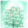 Colourful Green Personalised Family Tree Print, thumbnail 3 of 9