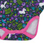 Girls Baby Body Dress | Unicorn | Organic, thumbnail 3 of 10