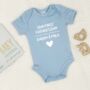 Our First Fathers Day Personalised Babygrow, thumbnail 7 of 9