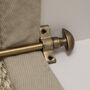 Antique Brass Stair Rods With Mushroom Finials, thumbnail 1 of 6
