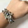 Swarovski Crystal Bridal Cuff Bracelet, thumbnail 1 of 3