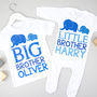 Personalised Elephant Brother Sibling Set, thumbnail 1 of 3