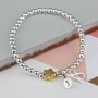Personalised Jess Gold Plated Star Bracelet, thumbnail 4 of 7