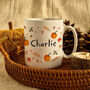 Personalised Pumpkin Autumn Mug, thumbnail 2 of 4